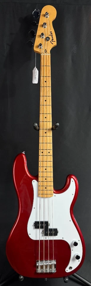Fender Standard Precision Bass (2025) 4-String Bass Guitar Candy Cola Finish - Image 1 of 4