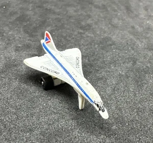 Micro Machines Concord Mini White From #13 Aircraft III Collection, 1988 Galoob - Picture 1 of 5