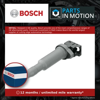 Ignition Coil fits BMW 320 2.0 07 to 13 N43B20A Bosch 12137559842 12137571644 - Image 1 of 4