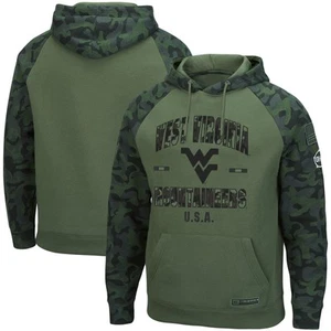 Men's Colosseum Olive/Camo West Virginia Mountaineers OHT Military Appreciation - Picture 1 of 5