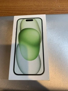 Brand New Apple iPhone 15 128GB Green (BOOST MOBILE LOCKED) - Picture 1 of 4