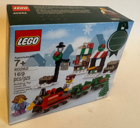 New LEGO Christmas Holiday Train Ride 40262 Retired Set Factory Sealed Box snow