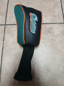 Miami Dolphins Golfschläger Abdeckung / Headcover gebraucht Top Zustand "#3" - Bild 1 von 10