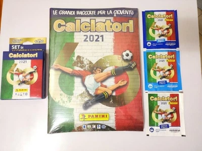SET COMPLETO figurine Calciatori 2021 - Album sigillato + aggiornamenti + film - Immagine 1 di 4