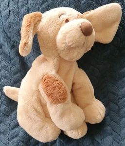 Mothercare Cane Giocattolo Morbido Crema Tan 8" Piccolo Patch Cucciolo - Foto 1 di 10