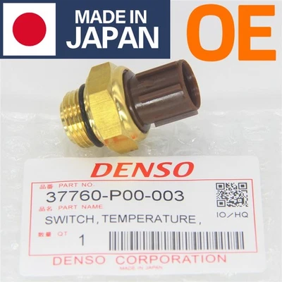 Nuevo interruptor de ventilador de refrigeración del radiador 37760P003 para Acura HONDA Accord Civic CR-V Foto 1 de 4