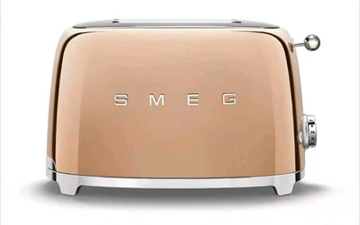 SMEG Retro Style 2 Slice Toaster - Rose Gold colour - Image 1 of 2