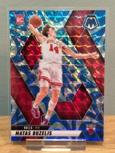 2024-25 Panini Mosaic Matas Buzelis RC #223 Reactive Blue Prizm Chicago Bulls - Bild 1 von 1