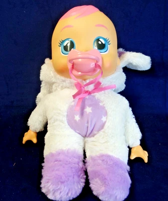 Cry Babies Magic Tears Goodnight Coney Bunny Battery Interactive Doll Toy 12” - Image 1 of 4