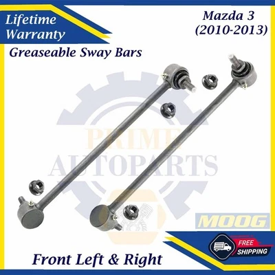 Barra estabilizadora delantera engrasable MOOG OEM para Mazda 3 2010-2013 garantía de por vida Foto 1 de 4