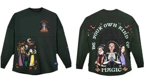 Maglia Disney Hocus Pocus Halloween Spirito Adulto S Verde Maglia Manica Lunga - Foto 1 di 13