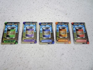 Dave & Busters Jelly Lab ticket jar Minions Cards - Lot of 5 - Picture 1 of 1