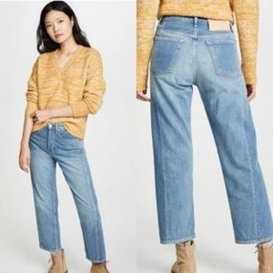 Rag & Bone Maya High-Rise Ankle Straight Jeans SIZE 31 BRAND NEW WITH TAGS - Picture 1 of 14