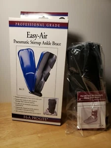 ProLite Easy-Air Left Trainer Pneumatic Ankle Brace for Shorter than 5'4" - Picture 1 of 8