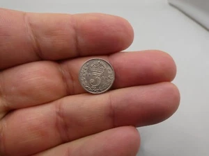 Antique 1912 George V Silver Maundy Three Pence Coin - Nice Detail - Picture 1 of 4
