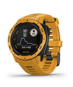 Garmin Instinct Solar GPS Smartwatch Sunburst Yellow Gebraucht - Bild 1 von 6