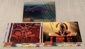 Lotto 3 Carte Pokemon Topps Legends 1 Risveglio 2 Coscienza e congratulazioni 3 - Foto 1 di 8