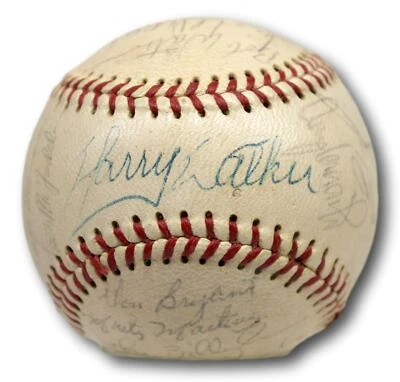 Balón de béisbol Beckett BAS A41958 1969 firmado por el equipo de los Astros de Houston autografiado Foto 1 de 4