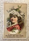 Victorian Trade Card S Milkman Co Millinery And Hair Goods Providence Ri
