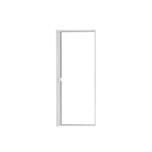 B-Ware Fliegengitter Tür Rollo Schiebetür Rollotür 170 x 240 weiß - Bild 1 von 6