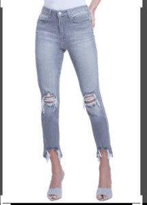 NWT Authentic L'agence Highline High Rise Skinny Jeans-Sz 26 *Free Ship* - Picture 1 of 7