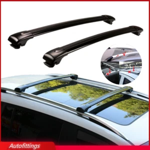 Cross Bar Cargo Carrier Roof Racks Aluminum Fits for Chevy Tracker 2019-2023 - Picture 1 of 7