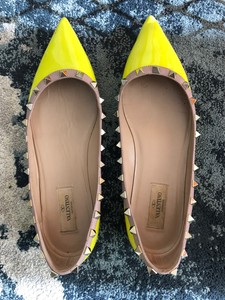 valentino yellow shoes