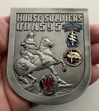 12 Strong US Army Special Forces Horse Soldiers Task Force Dagger Challenge Coin