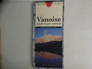   CARTE IGN 1/50000  massif et parc vanoise  itineraires pedestres /  ski 1995 - Bild 1 von 1