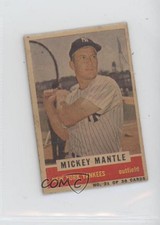 1960 Bazooka Mickey Mantle #31 HOF