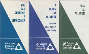 3 Al-Anon booklets You Can Sponsor a Newcomer, 3 Views of Alanon This is Al-Anon - Picture 1 of 4