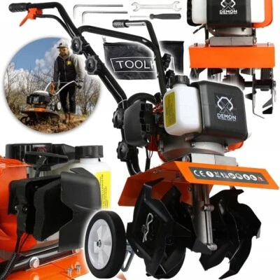 Benzin Bodenfräse Gartenhacke Kultivator Motorhacke Gartenfräse Bodenhacke 30 cm - Bild 1 von 4