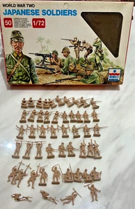 ESCI 204 World War 2 Japanese Soldiers 1/72 Scale Mint Condition Complete - Bild 1 von 4