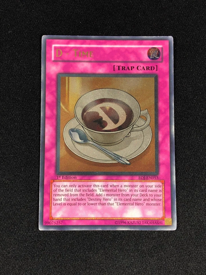 YUGIOH D-TIME EOJ-EN053 1ST ULTIMATE PLAY/EDGEWARE - Image 1 of 1