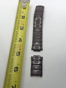Michael Kors Watch Parts Maroon Ceramic Partial Band 20mm Links PJ157 - Picture 1 of 10