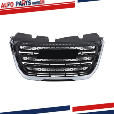 Front Grille For 2016-2017 GMC Terrain SL SLE 23379208 Chrome Frame Black Mesh - Image 1 of 4
