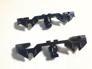 2x Train Motor Bogies Decorative Side LEGO Black 2871 b 9V 39886 60198 197 Wheel - Bild 1 von 3