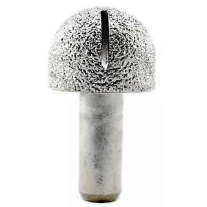 "R12 R15 Punta router brasata diamantata sfera cilindrica gambo ruota profilo naso 1/2" - Foto 1 di 14