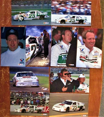 NASCAR: 1993 KEN SCHRADER KODIAK 10 POSTCARD SET Cover