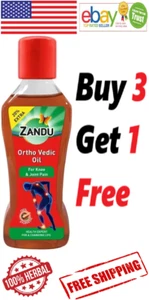 Zandu Ortho 120ml Vedic Knee & Joint Pain Oil 100% Ayurvedic Oil (Free Ship) - Picture 1 of 7