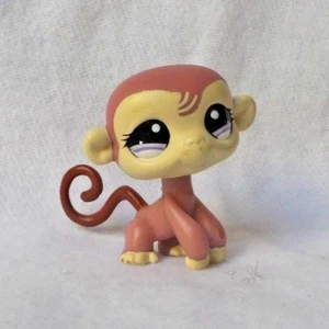 LITTLEST PETSHOP LPS #1099 HASBRO AFFE MONKEY SPINNE LILA AUGEN - Bild 1 von 1