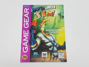 Earthworm Jim Sega Spielausrüstung nur authentisches Handbuch * Heftklammern - Bild 1 von 23