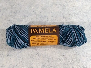 Madeja de hilo PAMELA marca León (LOTE # 52885) azul denim ombre vintage - Imagen 1 de 5