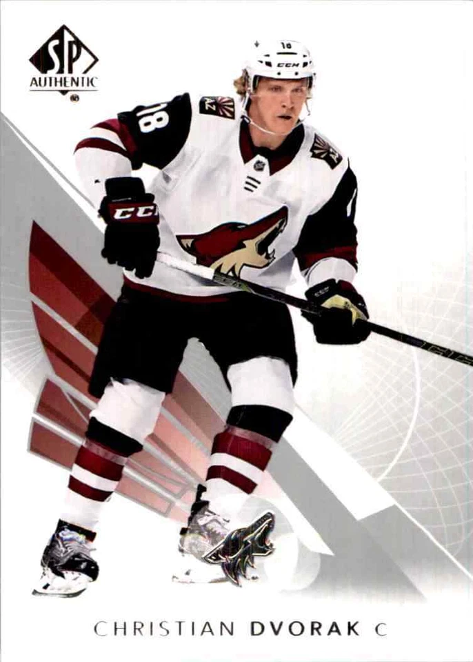 2017-18 upper deck SP Authentic Christian Dvorak #34 - Image 1 of 2