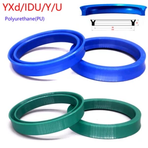 Polyurethane YXd/IDU/Y/U-cup Hydraulic Cylinder Piston Rod Oil Seal RingØ6-200mm - Picture 1 of 6
