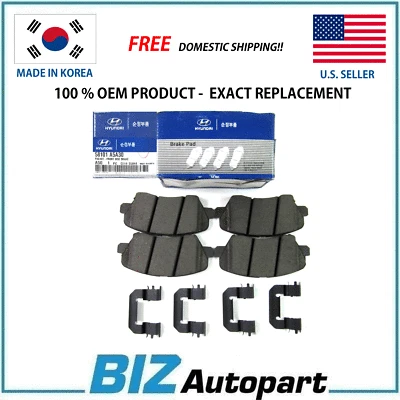 GENUINE FRONT BRAKE PADS KIT FOR 16-17 HYUNDAI ELANTRA GT (i30) 58101-A5A30 Foto 1 de 3