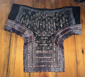 Antique Tribal Baby Carrier Hand Woven Hand Embroidered With Birds + Creatures - Picture 1 of 11