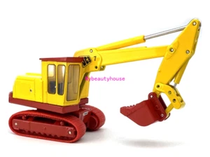 1:76 Yellow JCB 7 Crawler Excavators Construction Model Diecast Metal Car - Picture 1 of 5