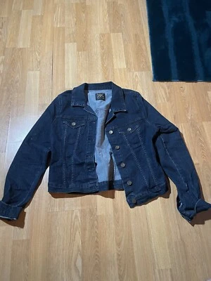 Chaqueta vaquera con botones Jean Nashville Wmns L Kardashian Collection lavado oscuro Foto 1 de 4