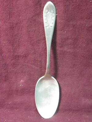 Sterling International NAPOLEON DESSERT SOUP  SPOON 7" 52g Mono L   - Image 1 of 4